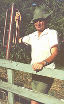 Southdown breeder, Colin Gibbs