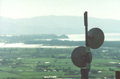 ThePacific.Net wireless point of presence dishes overlooking the Waimea Plains and Estuary